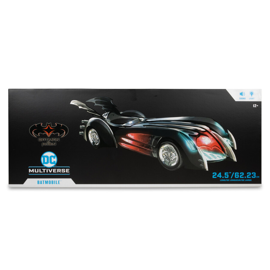 batmobile batman et robin avec lumières et sons
