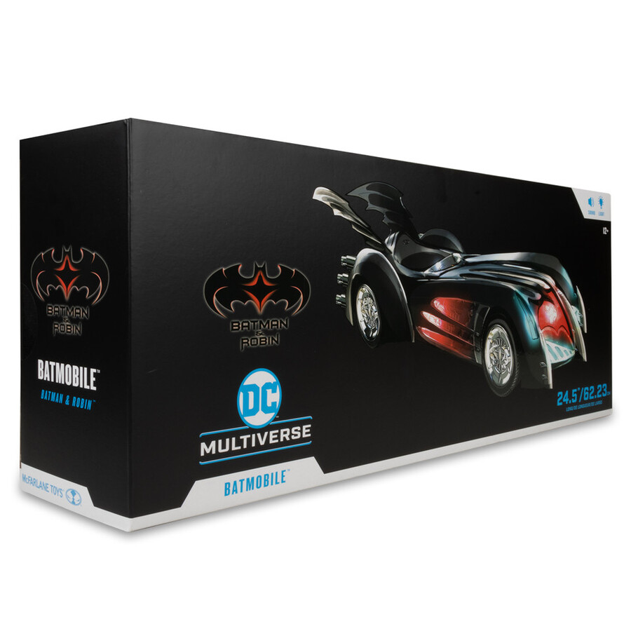 batmobile batman et robin avec lumières et sons