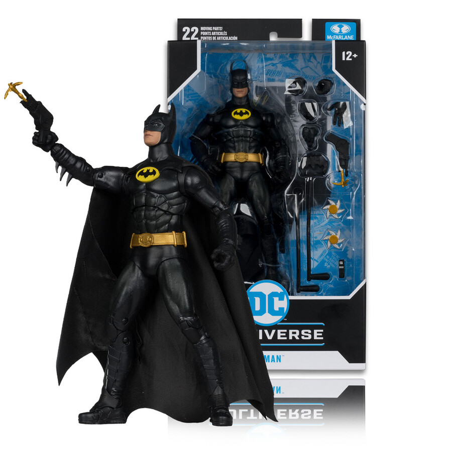 lot de 2 figurines batman batman beginsbatman 1989 de 18 cm