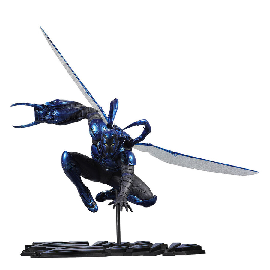 statue en résine de 30 cm 12 pouces du film blue beetle