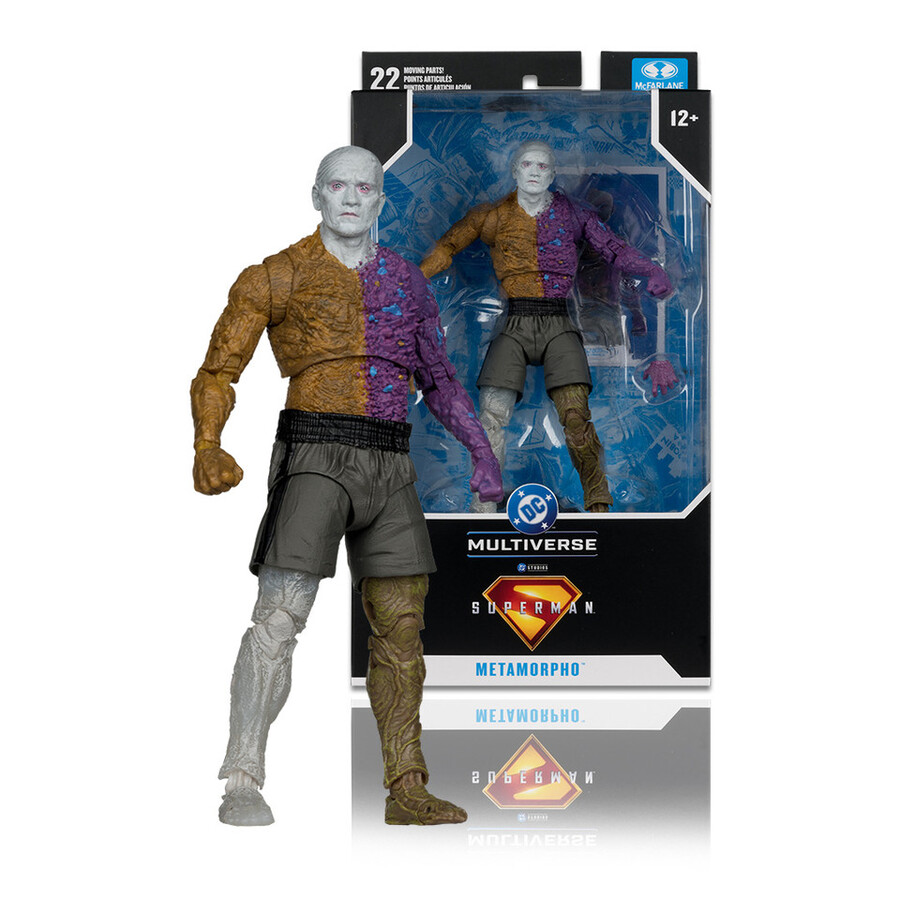 figurine metamorpho film superman de 18 cm
