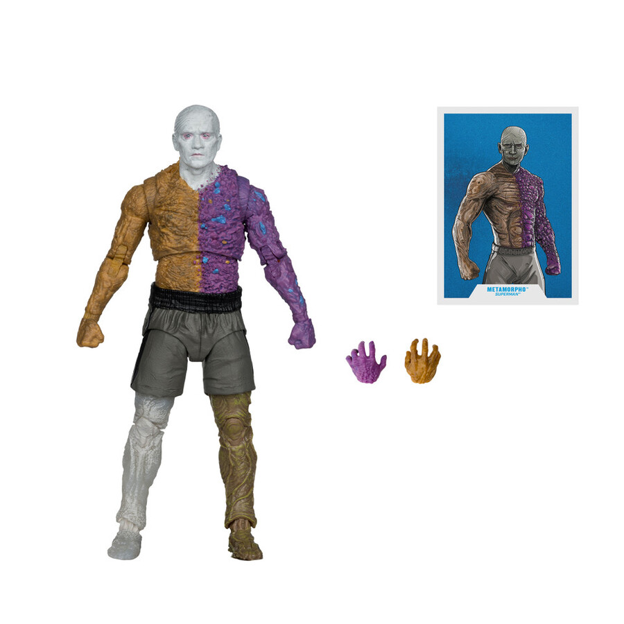 figurine metamorpho film superman de 18 cm