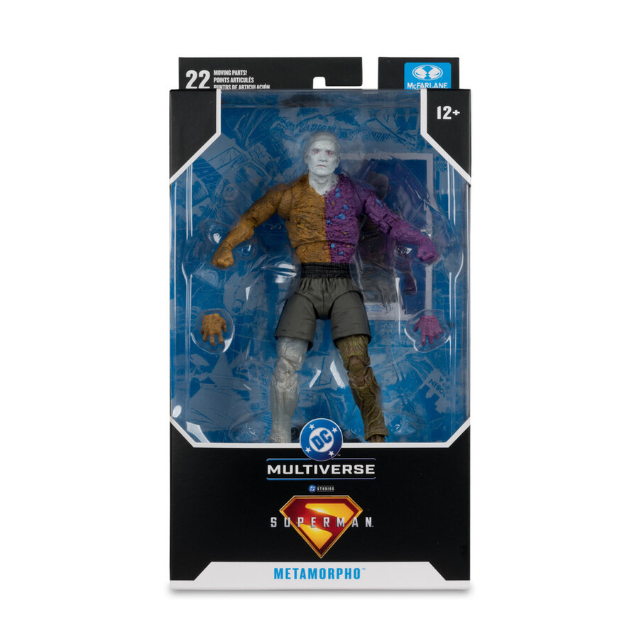 figurine metamorpho film superman de 18 cm