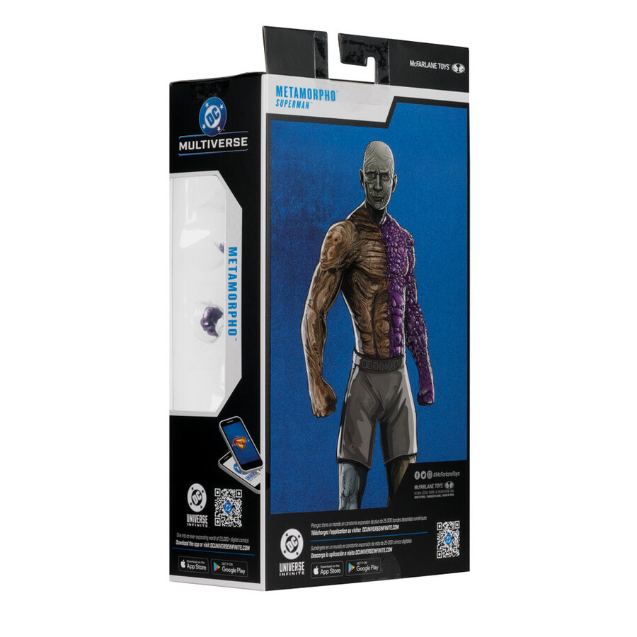 figurine metamorpho film superman de 18 cm