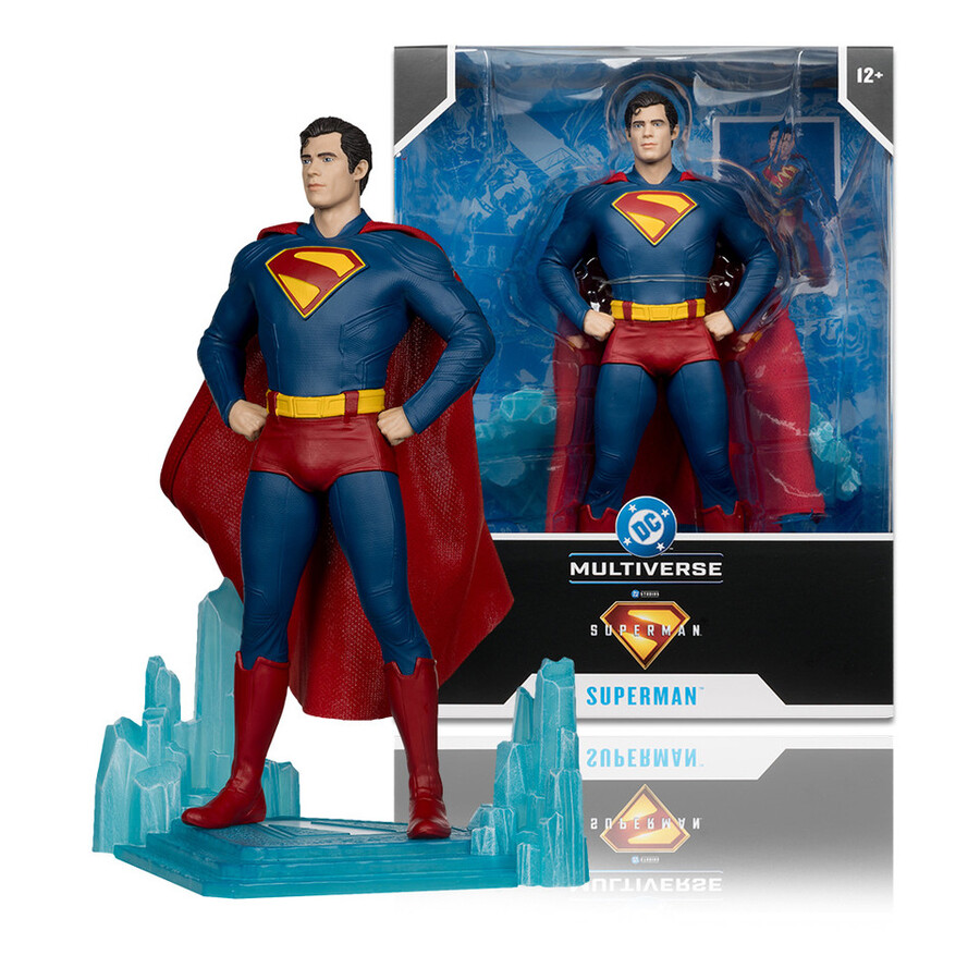 statue en pvc à léchelle 16 de superman film superman