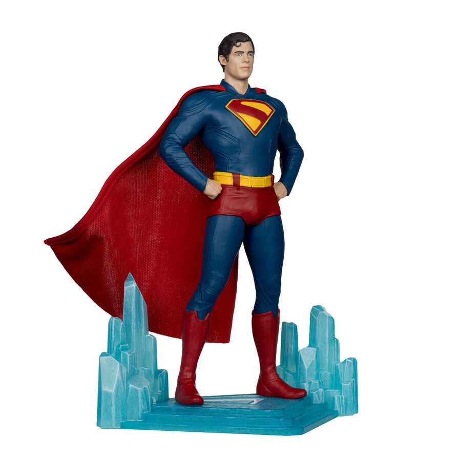 statue en pvc à léchelle 16 de superman film superman