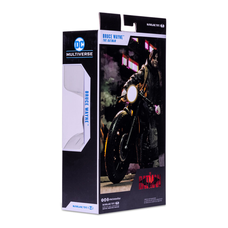 figurine bruce wayne drifter sans masque the batman 7 pouces