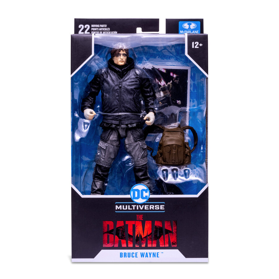 figurine bruce wayne drifter sans masque the batman 7 pouces