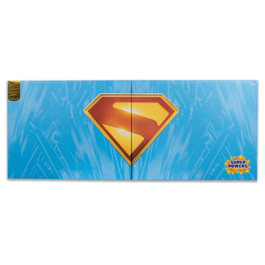 coffret de 5 films superman dc super powers - Étiquette dorée