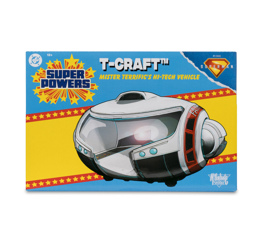 t-craft dc super powers le film superman le véhicule de mr. terrific