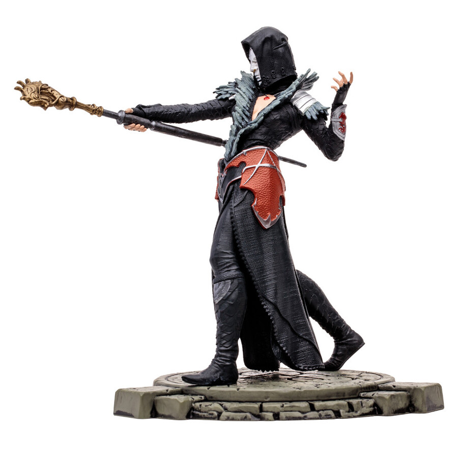 sorcière aux lames de glace figurine Épique diablo iv à léchelle 112