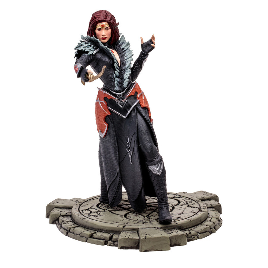 sorcière aux lames de glace figurine Épique diablo iv à léchelle 112