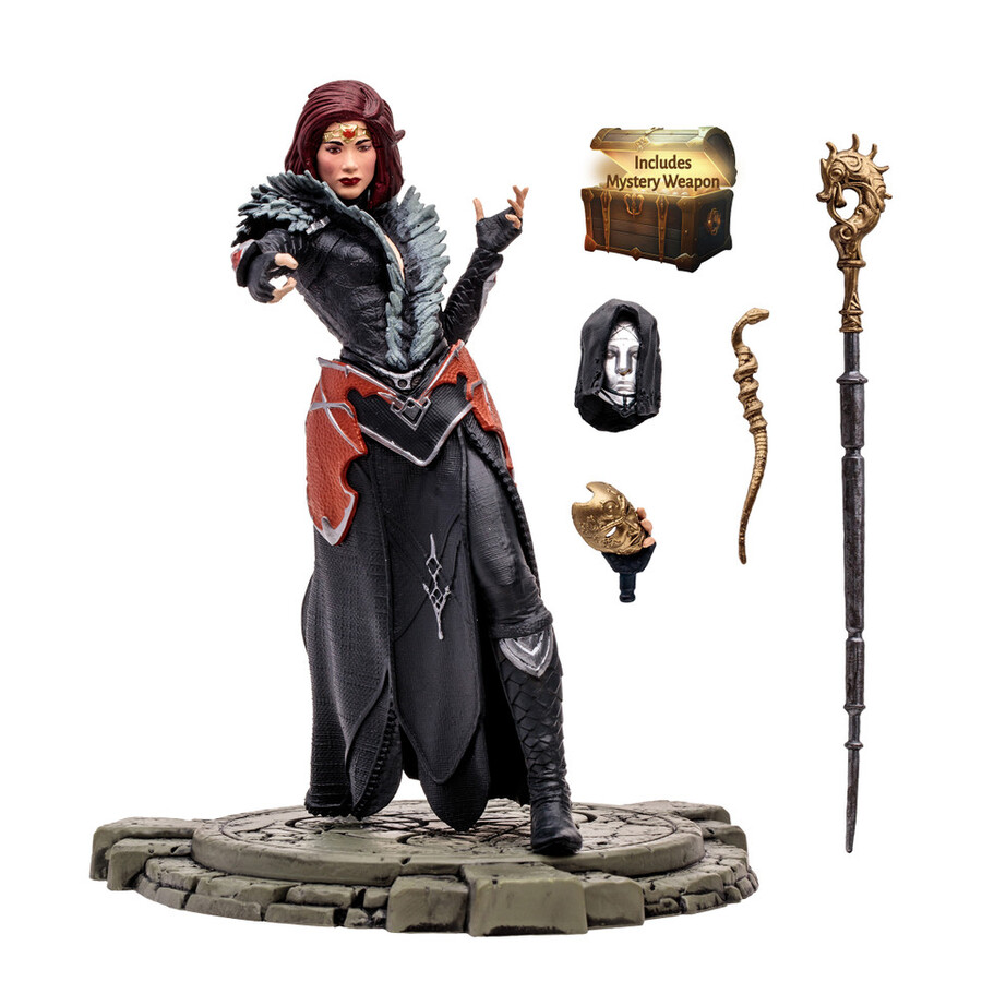 sorcière aux lames de glace figurine Épique diablo iv à léchelle 112