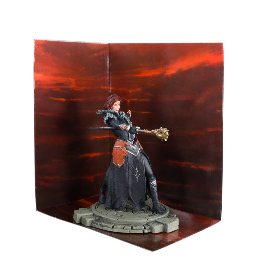 sorcière aux lames de glace figurine Épique diablo iv à léchelle 112