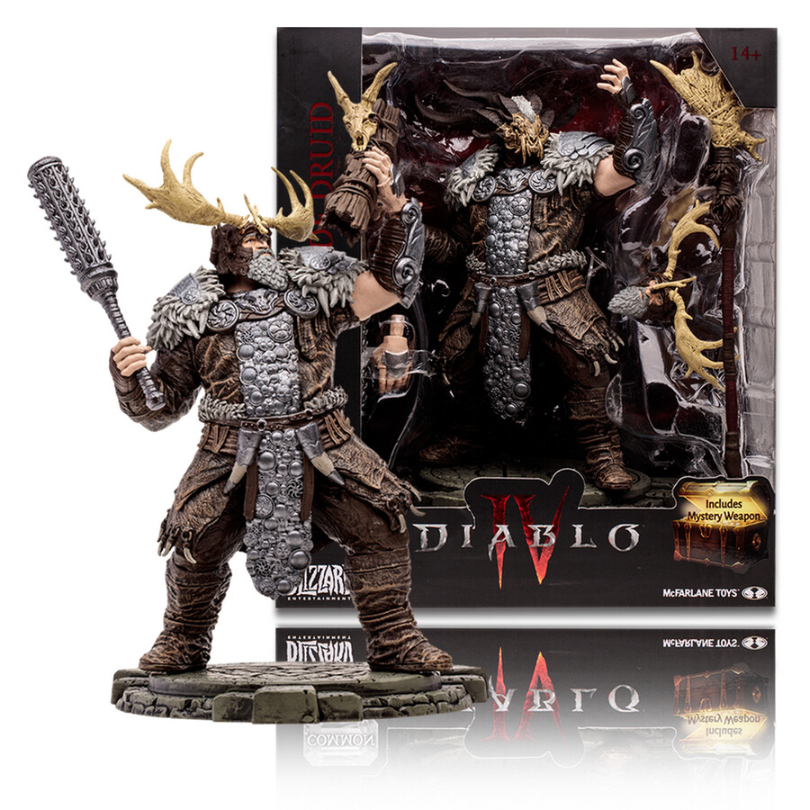 druide de glissement de terrain figurine commune diablo iv à léchelle 112