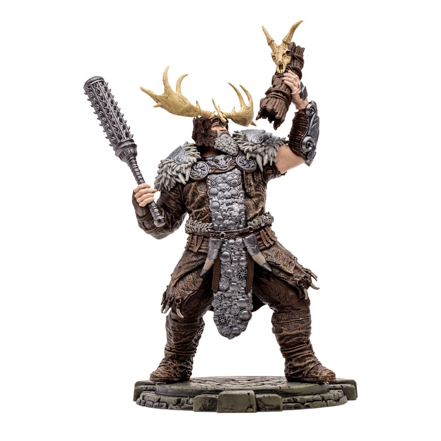 druide de glissement de terrain figurine commune diablo iv à léchelle 112