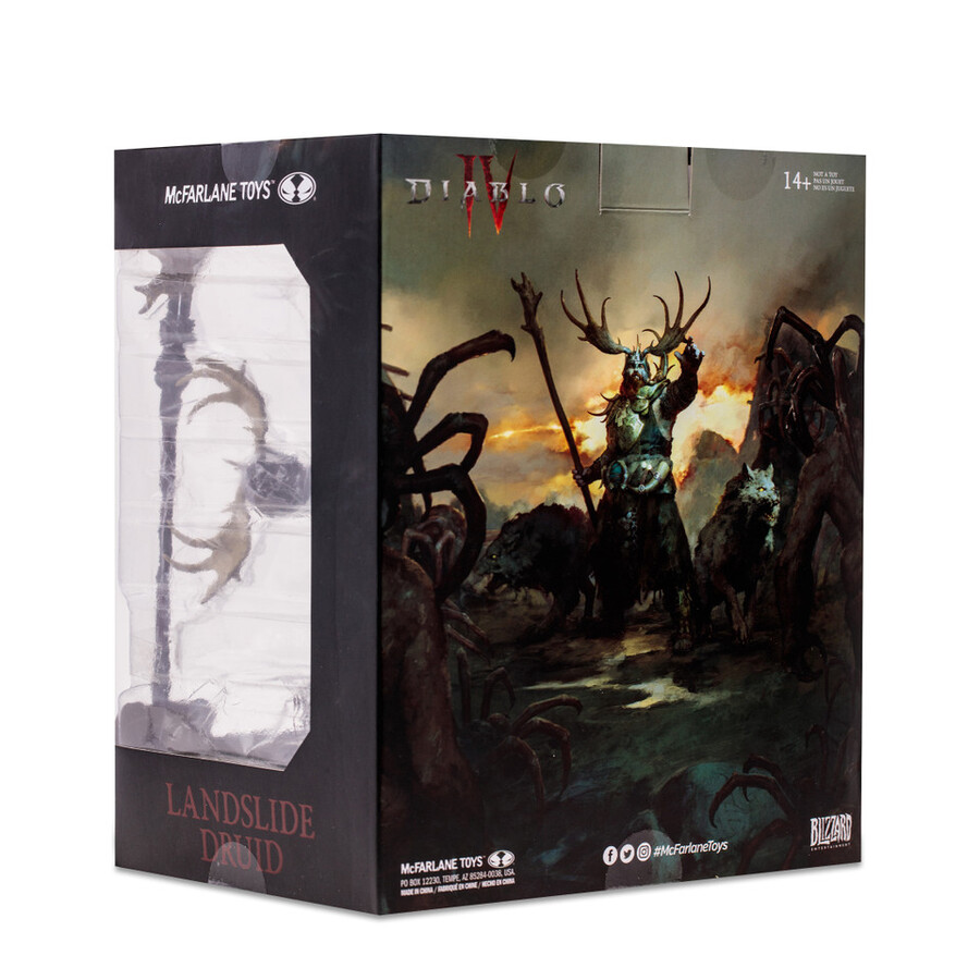 druide de glissement de terrain figurine commune diablo iv à léchelle 112