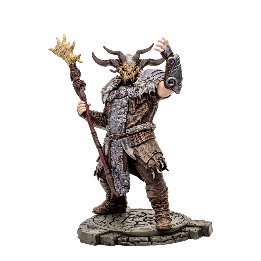 druide de glissement de terrain figurine commune diablo iv à léchelle 112