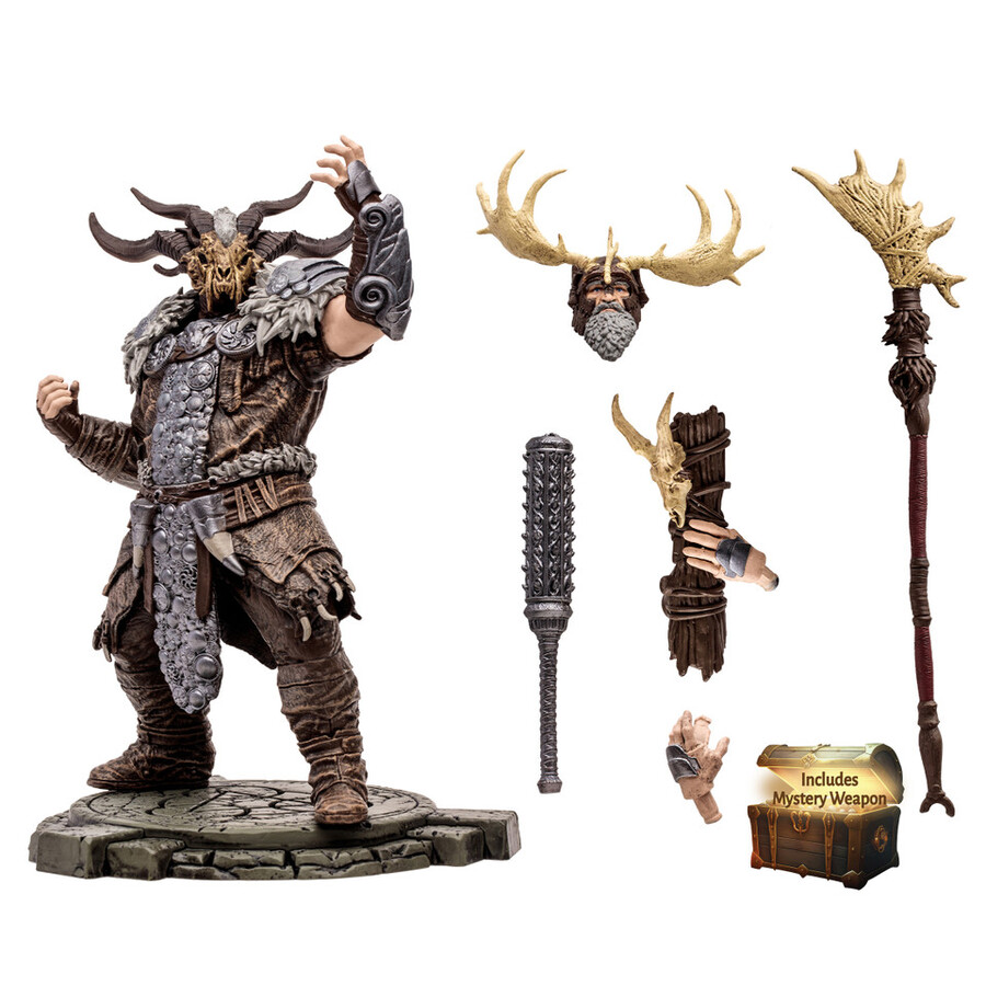 druide de glissement de terrain figurine commune diablo iv à léchelle 112