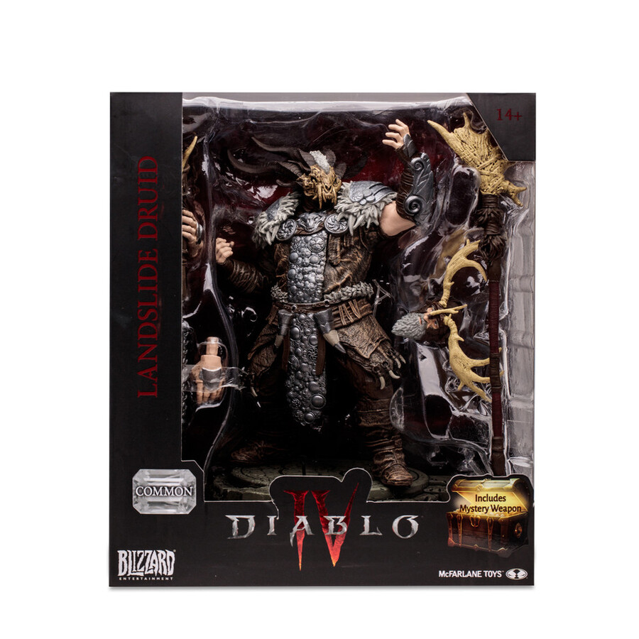 druide de glissement de terrain figurine commune diablo iv à léchelle 112
