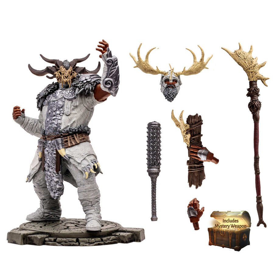 druide de lorage Épique diablo iv figurine articulée à léchelle 112