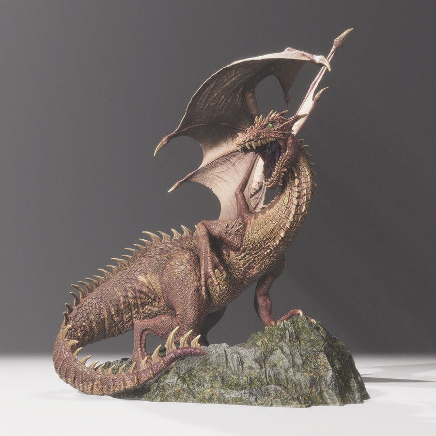 collection numérique de la série dragons Éternel de mcfarlane