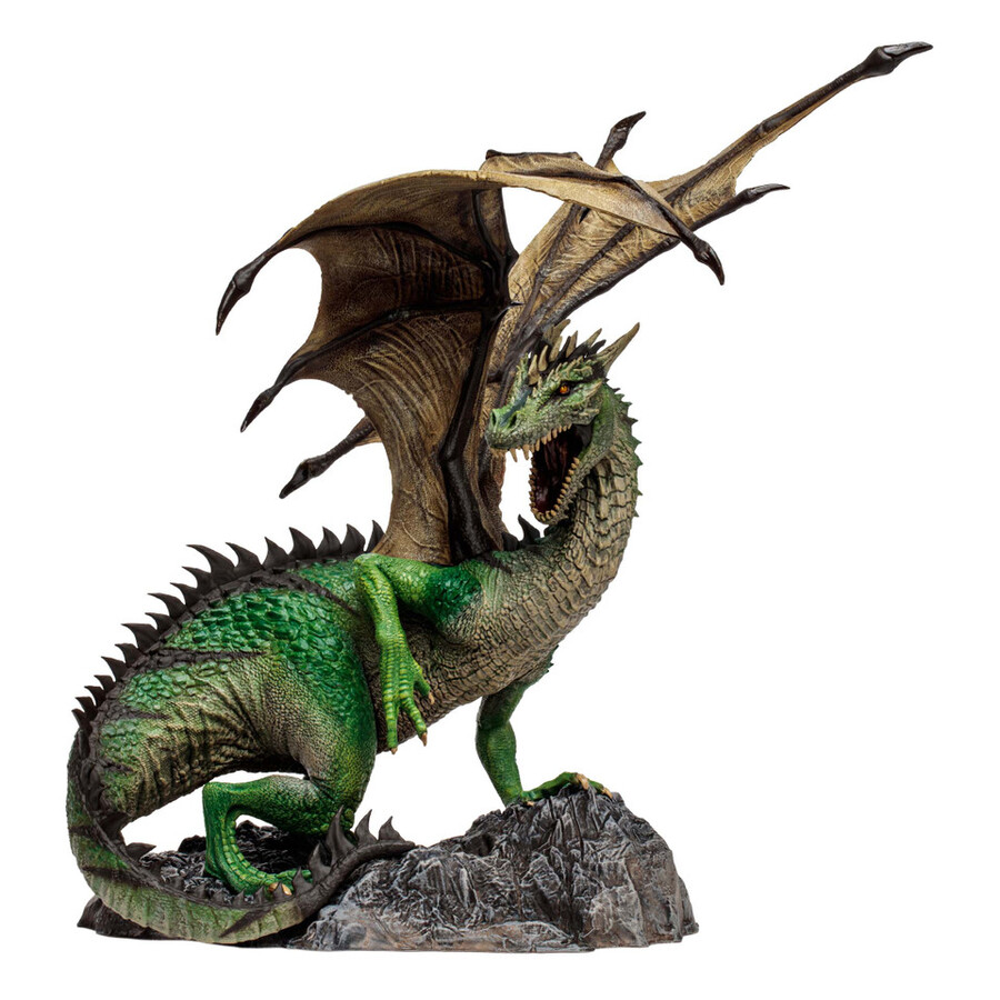 dragons de mcfarlane - série 8 clan Éternel Édition exclusive gold label avec objet de collection numérique