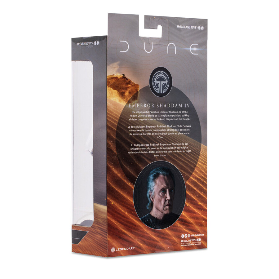 figurine de lempereur shaddam iv dune deuxième partie 7 pouces