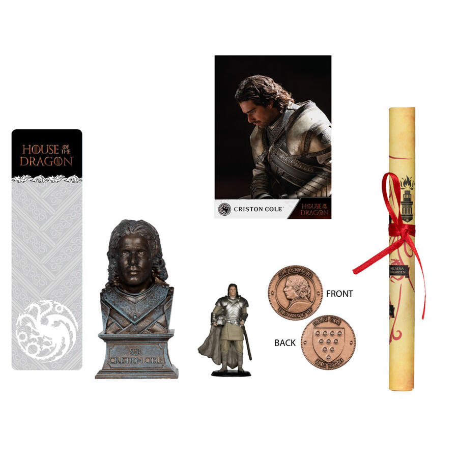 coffret collector ser criston cole house of the dragon mcfarlane toys