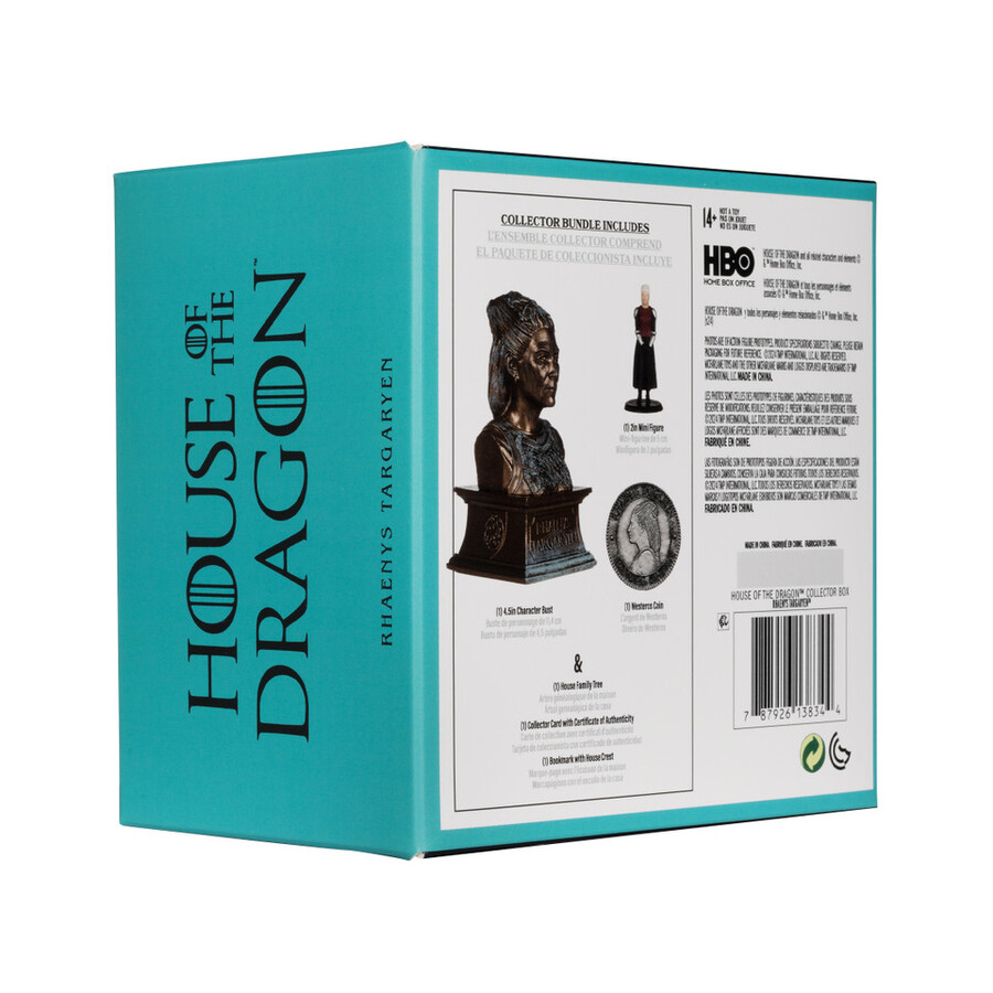 coffret collector rhaenys targaryen la maison du dragon mcfarlane toy