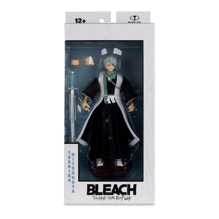lot de 2 figurines de 18 cm 7 pouces de toshiro hitsugaya et uryu ishida bleach la guerre sanglante de mille ans