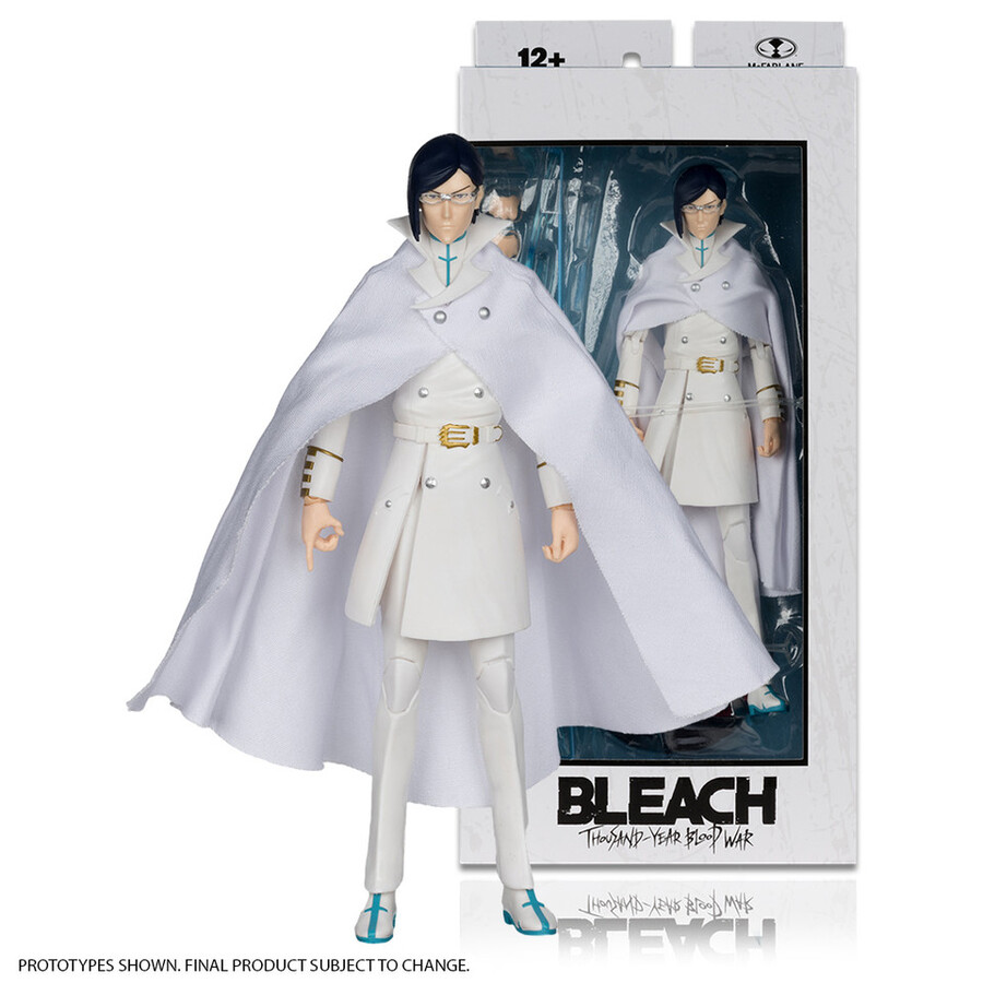 lot de 2 figurines de 18 cm 7 pouces de toshiro hitsugaya et uryu ishida bleach la guerre sanglante de mille ans