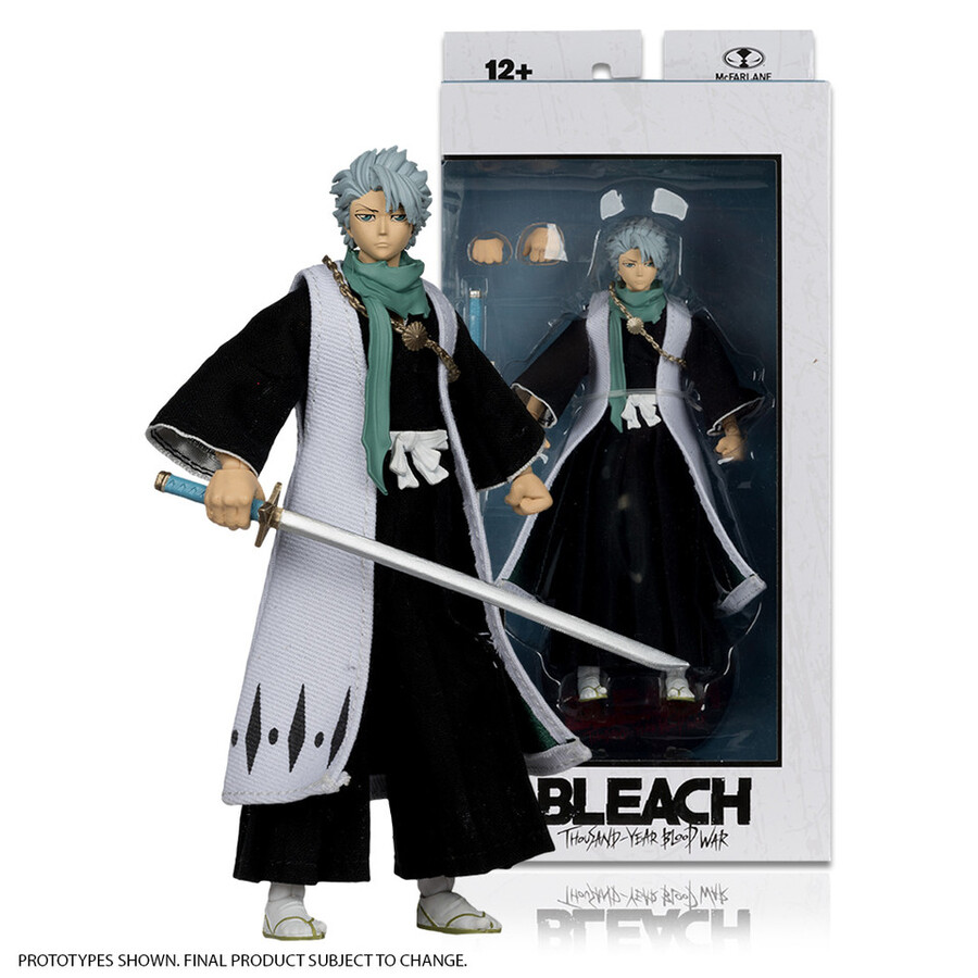 figurine de 18 cm de toshiro hitsugaya bleach la guerre sanglante de mille ans
