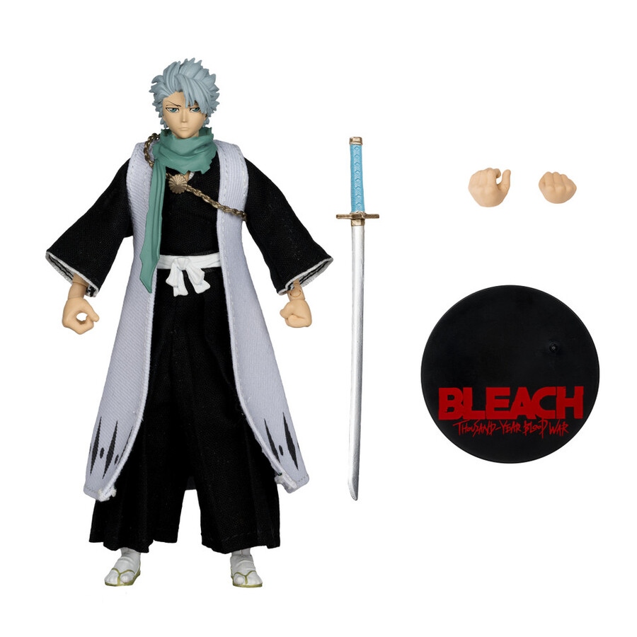 figurine de 18 cm de toshiro hitsugaya bleach la guerre sanglante de mille ans