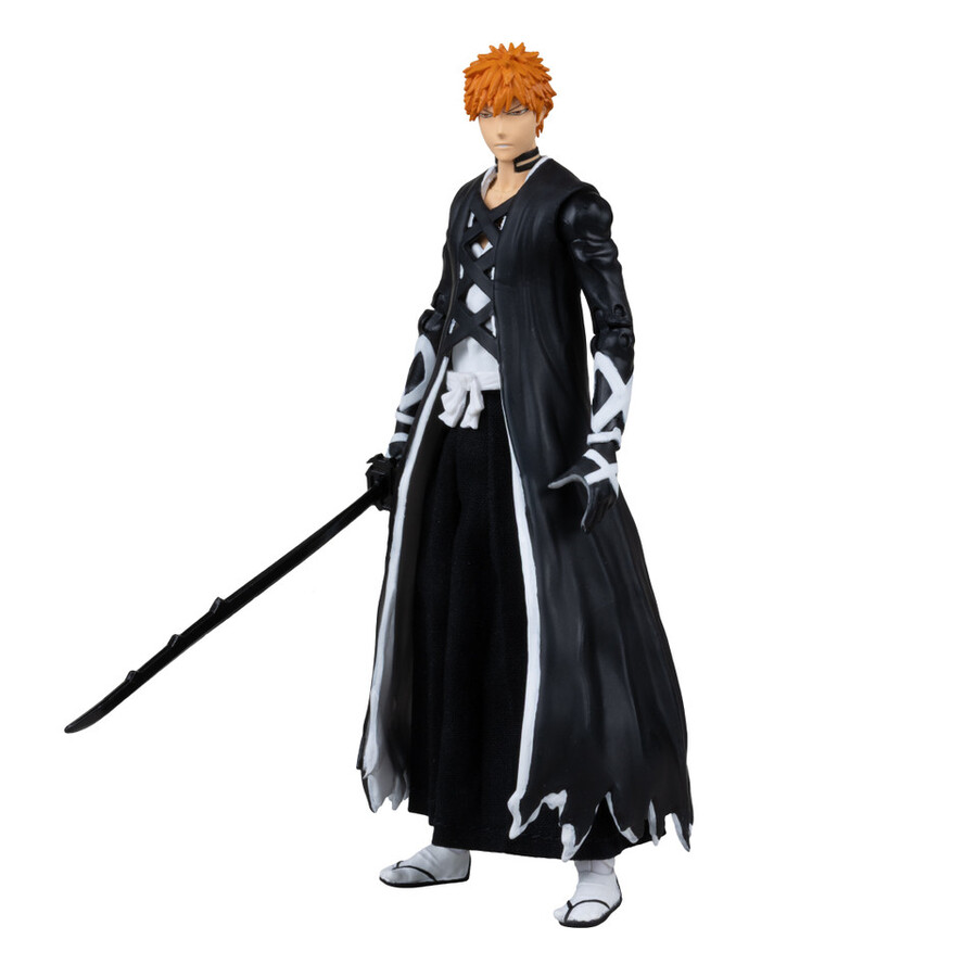 ichigo kurosaki fullbring bankai et byakuya kuchiki bleach la guerre sanglante de mille ans - pack de 2 figurines de 18 cm