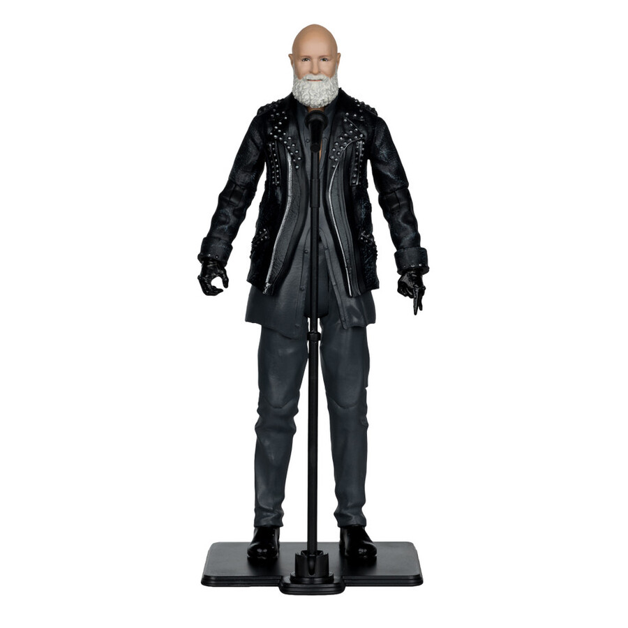 figurine de rob halford de judas priest music maniacs metal de 15 cm