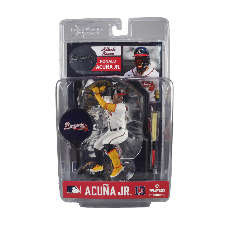ronald acuna jr. atlanta braves boîte scellée dusine mlb 6 avec chase