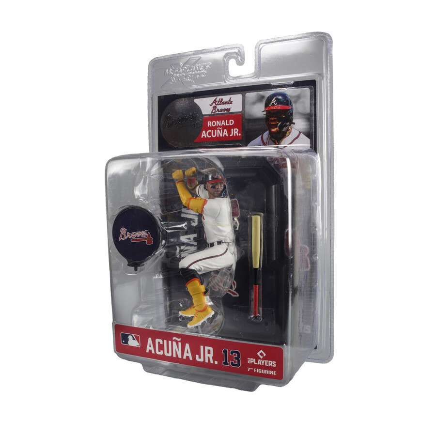 ronald acuna jr. atlanta braves boîte scellée dusine mlb 6 avec chase
