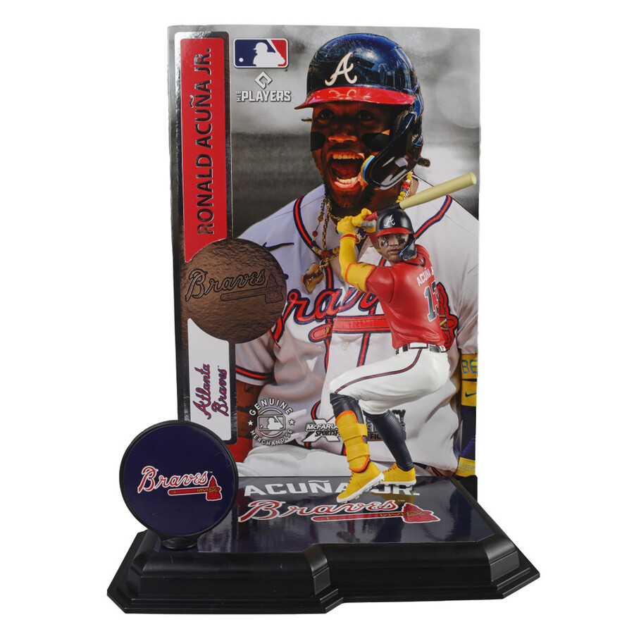 ronald acuna jr. atlanta braves boîte scellée dusine mlb 6 avec chase