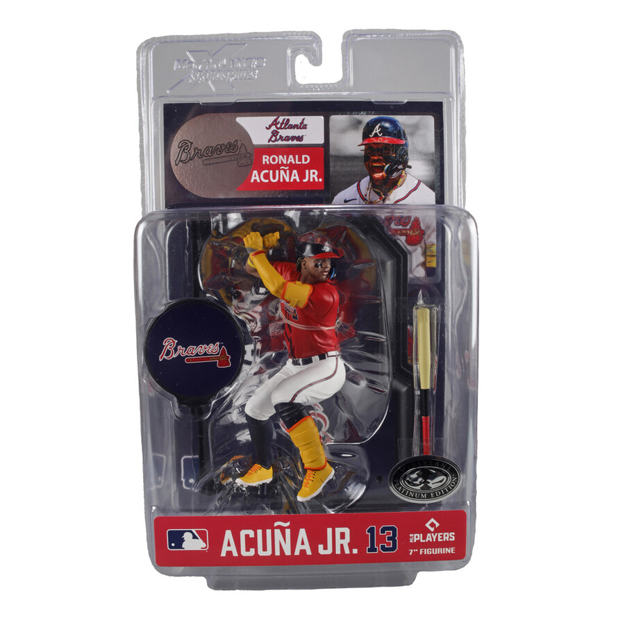 ronald acuna jr. atlanta braves boîte scellée dusine mlb 6 avec chase