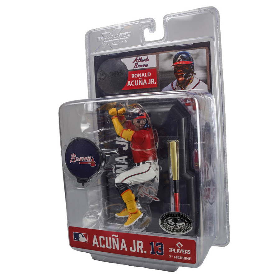 ronald acuna jr. atlanta braves boîte scellée dusine mlb 6 avec chase