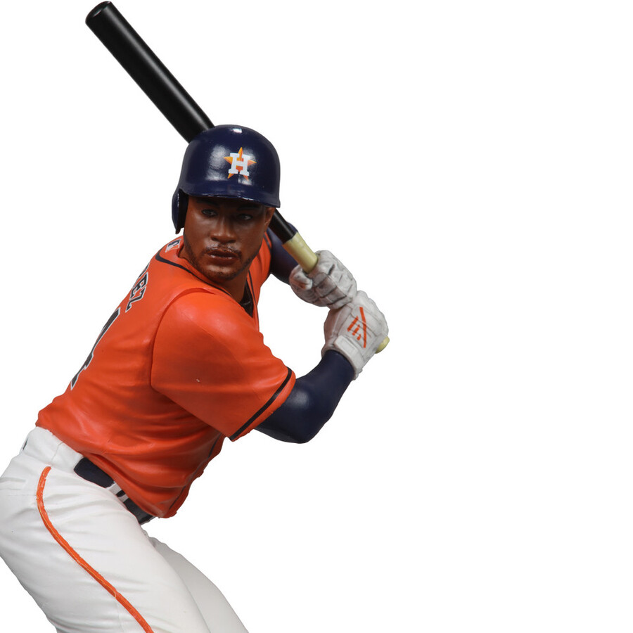 lot de 2 figurines mlb yordan alvarez houston astros chase 7 standard et platine - mcfarlanes sportspicks