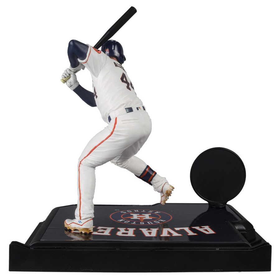 lot de 2 figurines mlb yordan alvarez houston astros chase 7 standard et platine - mcfarlanes sportspicks