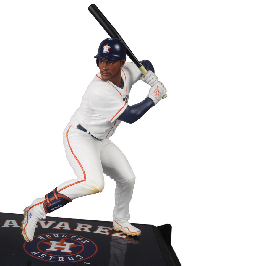 lot de 2 figurines mlb yordan alvarez houston astros chase 7 standard et platine - mcfarlanes sportspicks