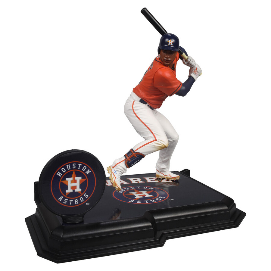 lot de 2 figurines mlb yordan alvarez houston astros chase 7 standard et platine - mcfarlanes sportspicks