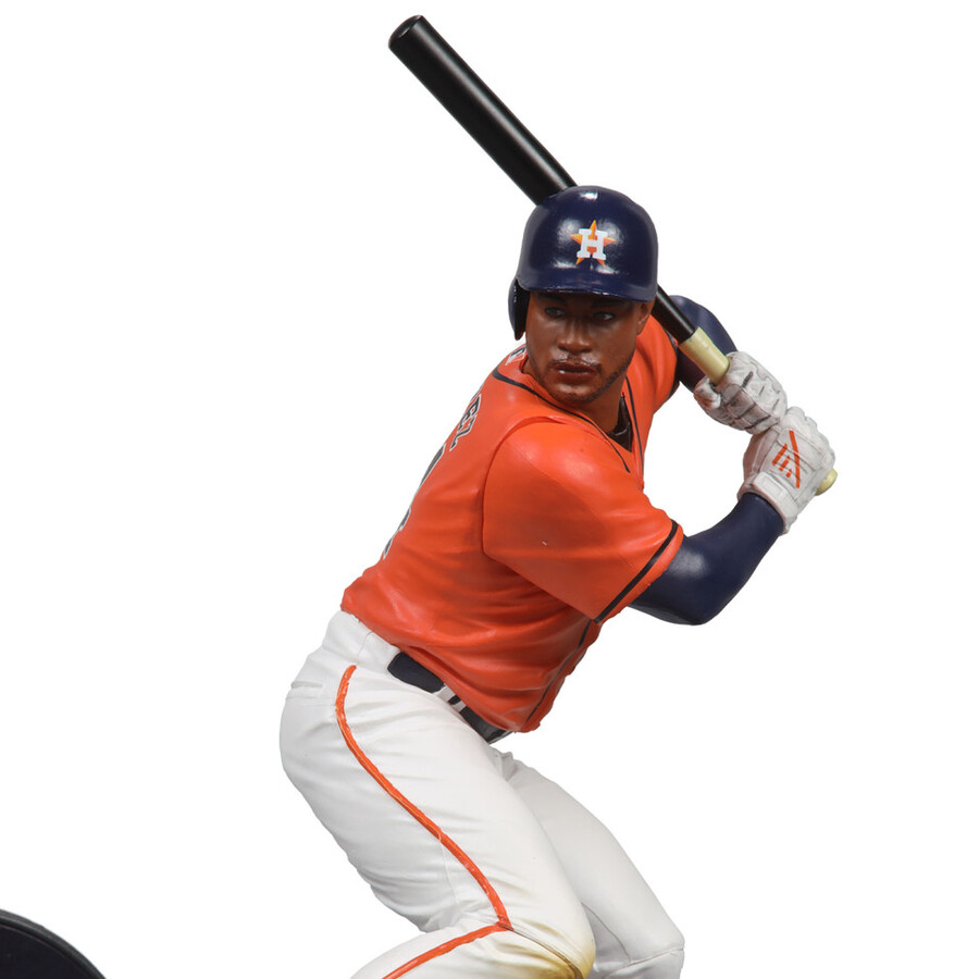 lot de 2 figurines mlb yordan alvarez houston astros chase 7 standard et platine - mcfarlanes sportspicks