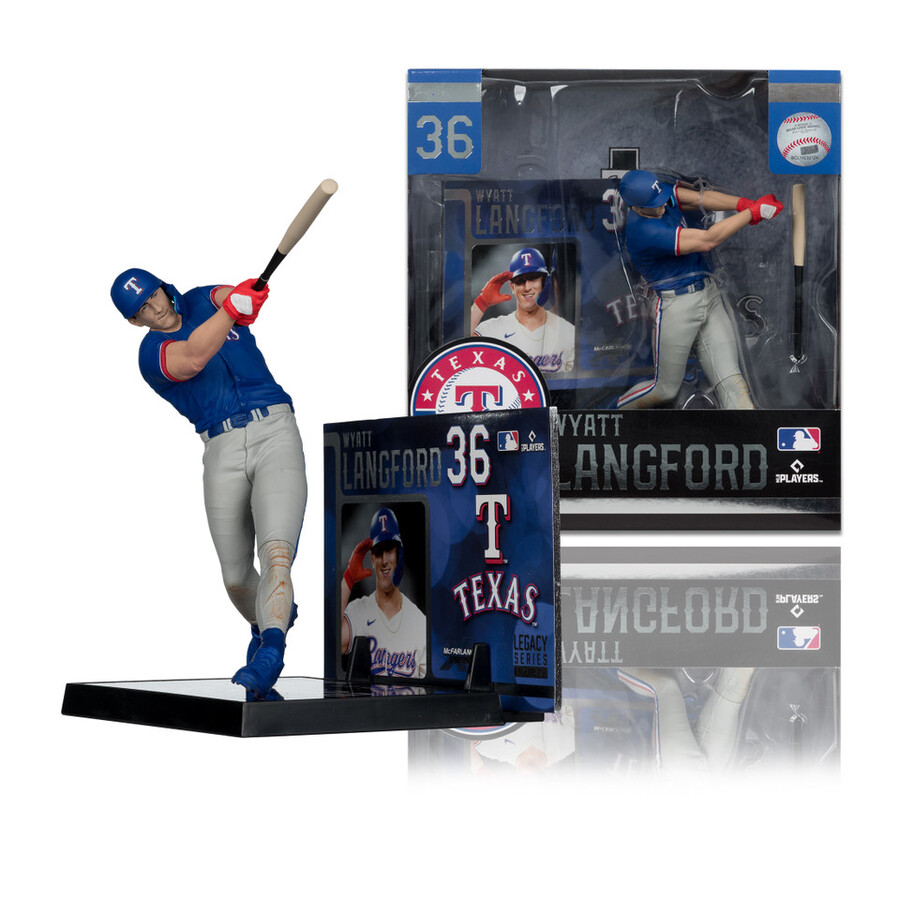 lot de 3 figurines de 18 cm 7 pouces de la série mlb legacy n° 16 à 18