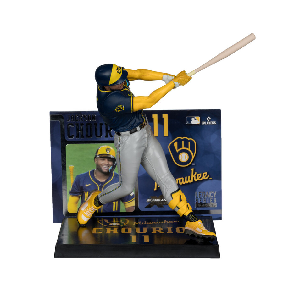 lot de 3 figurines de 18 cm 7 pouces de la série mlb legacy n° 16 à 18