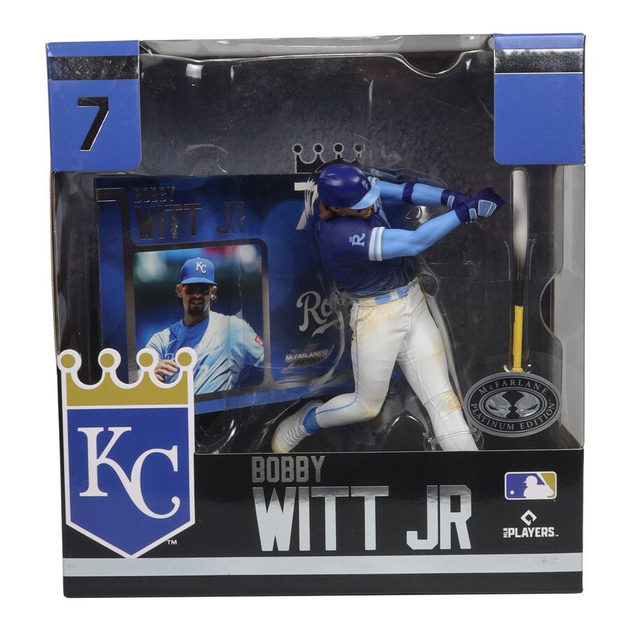 bobby witt jr. kansas city royals - lot mlb 2 figurines chase 7 standard et platine - mcfarlanes sportspicks