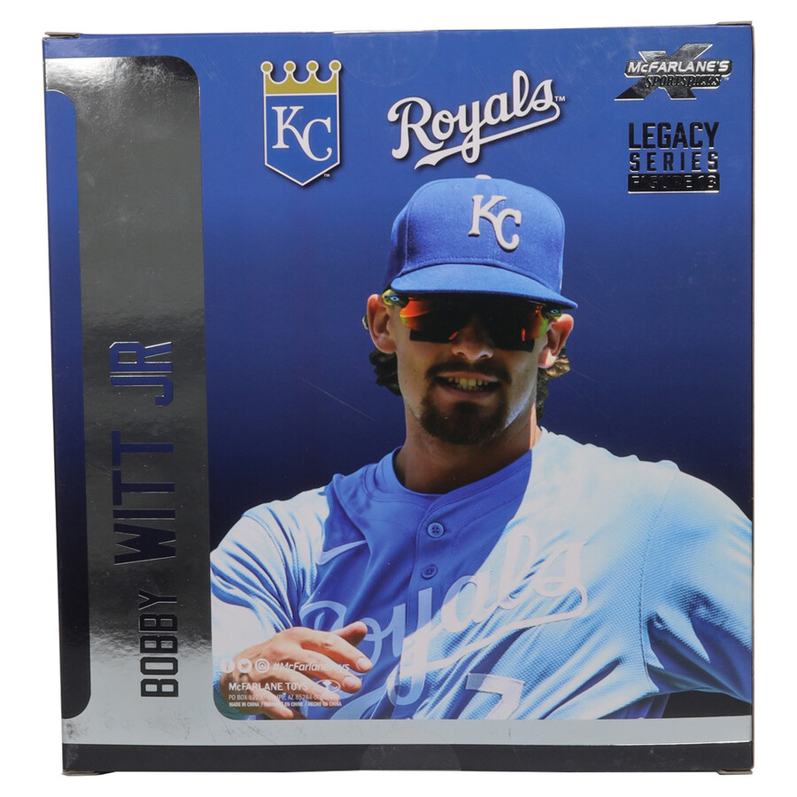 bobby witt jr. kansas city royals - lot mlb 2 figurines chase 7 standard et platine - mcfarlanes sportspicks